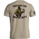 Prepared For Diaper Duty Hazmat Suit