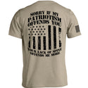 Sorry If My Patriotism Offends