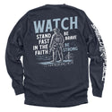 Watch Stand Fast in the Faith (Back Print)