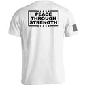 Peace Through Strength White