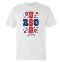 Red, White & Bloom (Front Print)