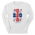 Red, White & Bloom (Front Print)