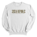 Shield Republic Duck Camo Banner Text (Front)