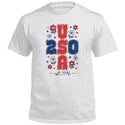 Red, White & Bloom (Front Print)