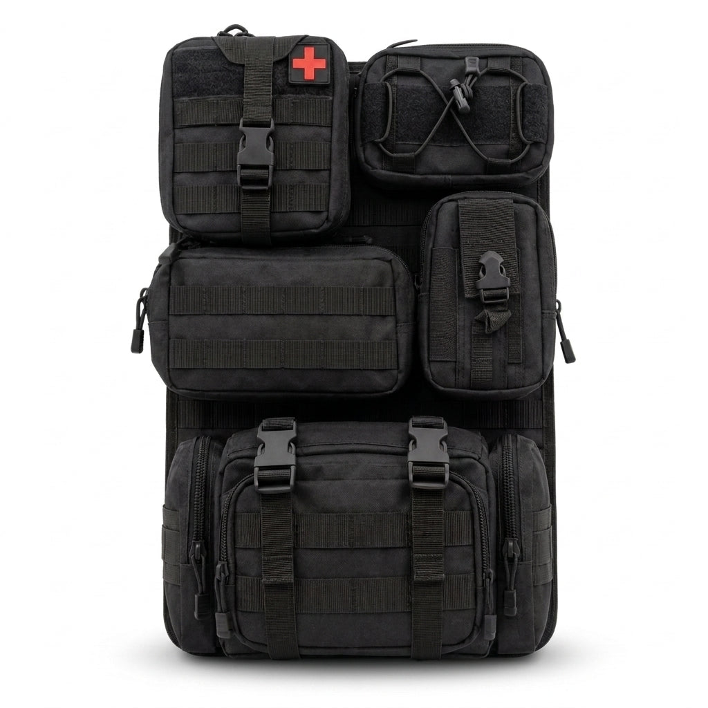 Taktisches MOLLE Sitz-Organizer-Set