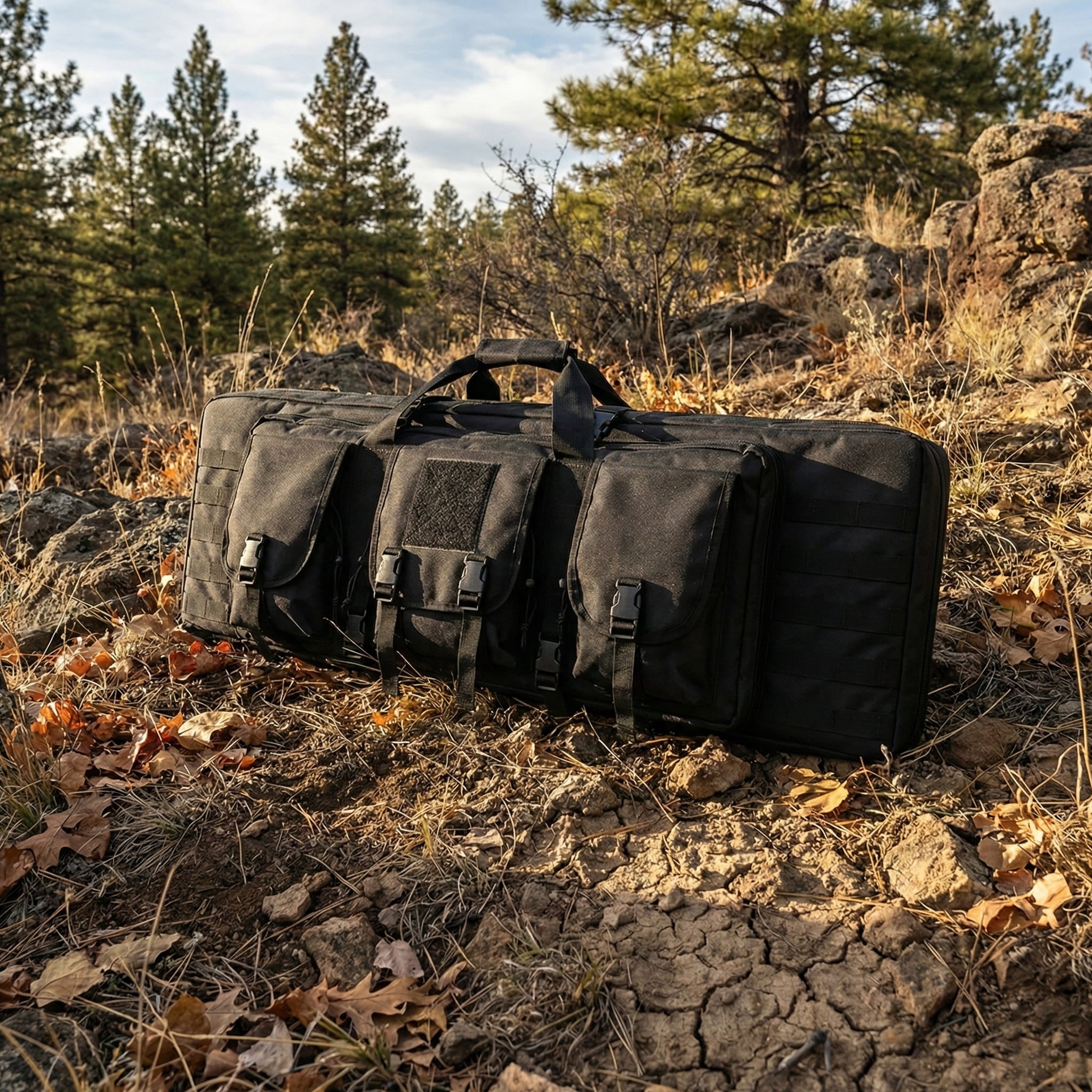 Fdit sac de fusil de chasse Tactic Shotgun Rifle Fourreau Sac Molle Fdit sac de fusil de chasse Tactic Shotgun Rifle Fourreau Sac Molle