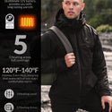 Sv Antartic Hardshell Heated Jacket - SkullVibe
