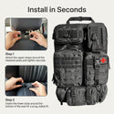 Taktisches MOLLE Sitz-Organizer-Set