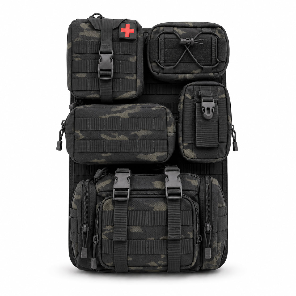 Tactical MOLLE Seat Organizer Set