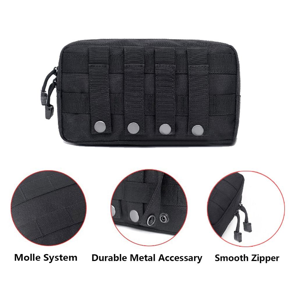 1000D Tactical MOLLE EDC Multi-purpose Pouch - SkullVibe