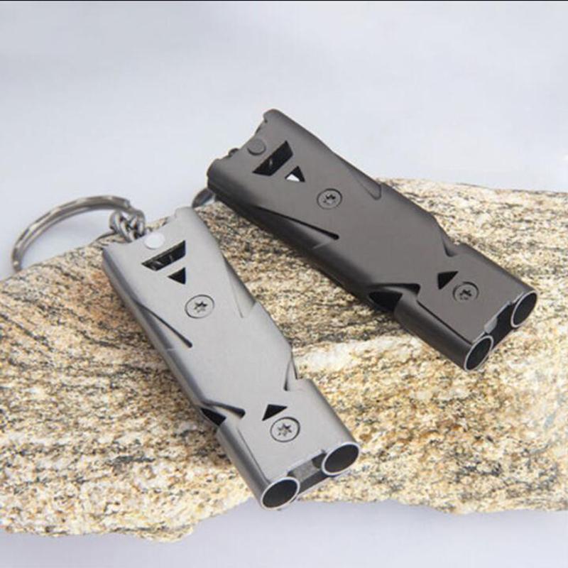 150db Stainless Steel Outdoor Survival Whistle - SkullVibe