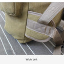 60L Large Tactical Canvas Backpack Bags - SkullVibe