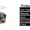 Camouflage Flat Top Dad Hat - SkullVibe