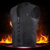 Rechargeable Heat Vest - SkullVibe