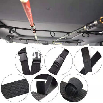 fishing rod hold down straps svPro Fishing Rod Straps – Skullvibe