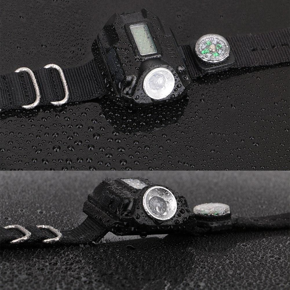svPro Flashlight LED Watch - SkullVibe