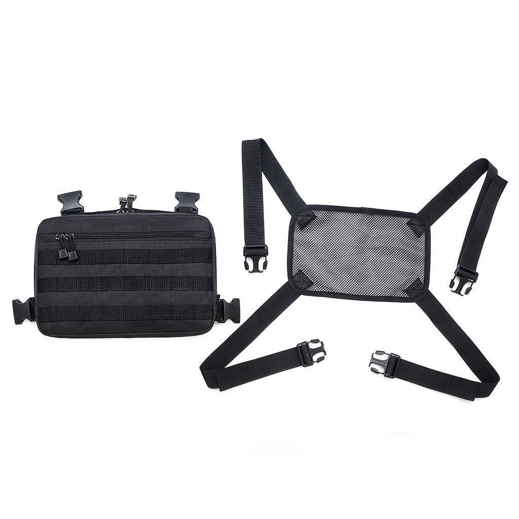 Tactical Chest Rig Molle Harness - SkullVibe