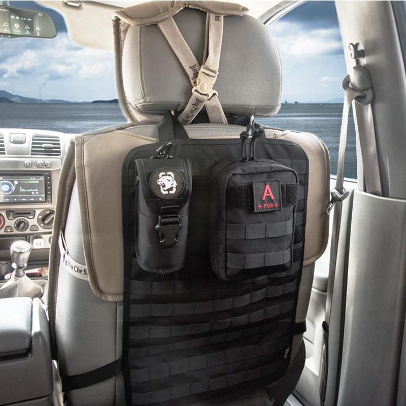 Tactical MOLLE Car Seat Organizer - SkullVibe