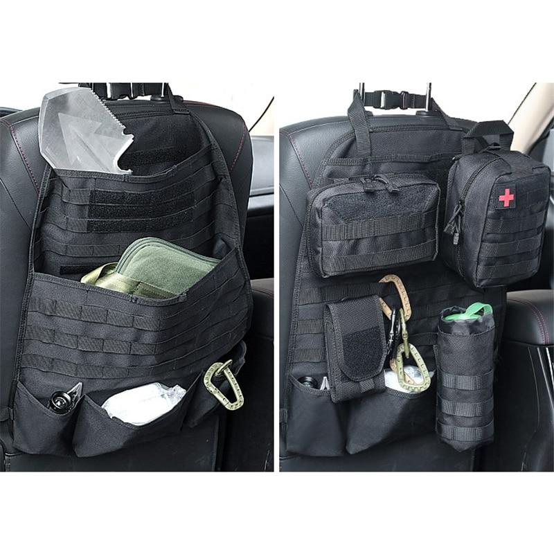 Tactical MOLLE Car Seat Organizer v2 - SkullVibe