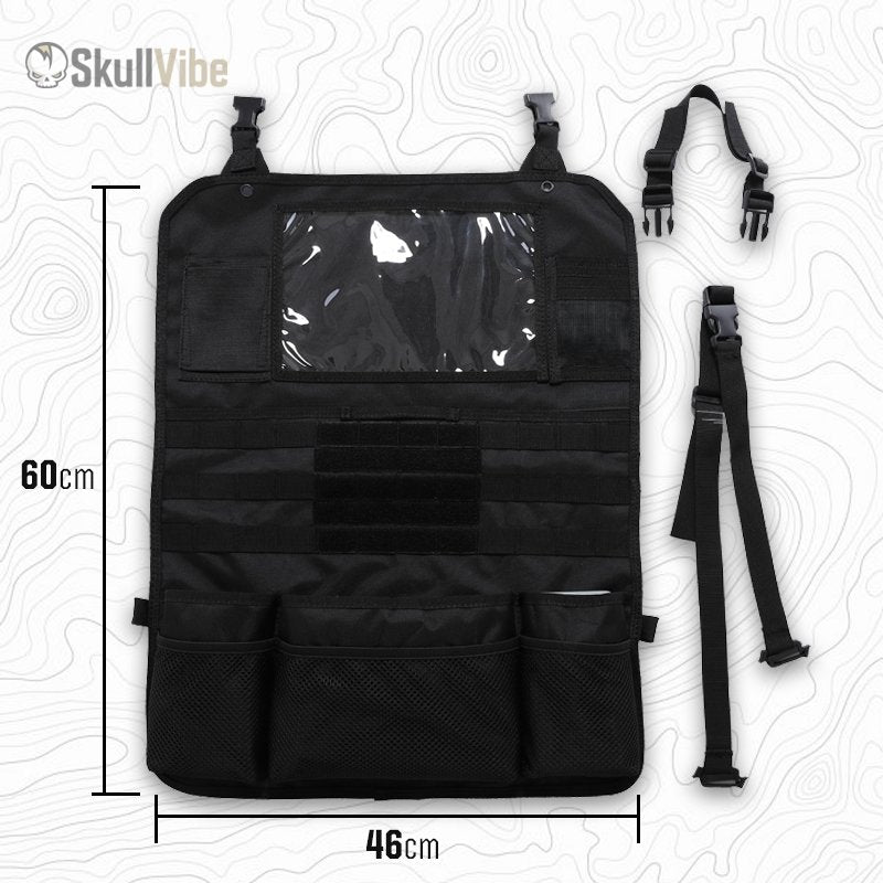 Tactical Seat Organizer v3 - SkullVibe