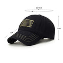US Flag Camo Baseball Cap - SkullVibe