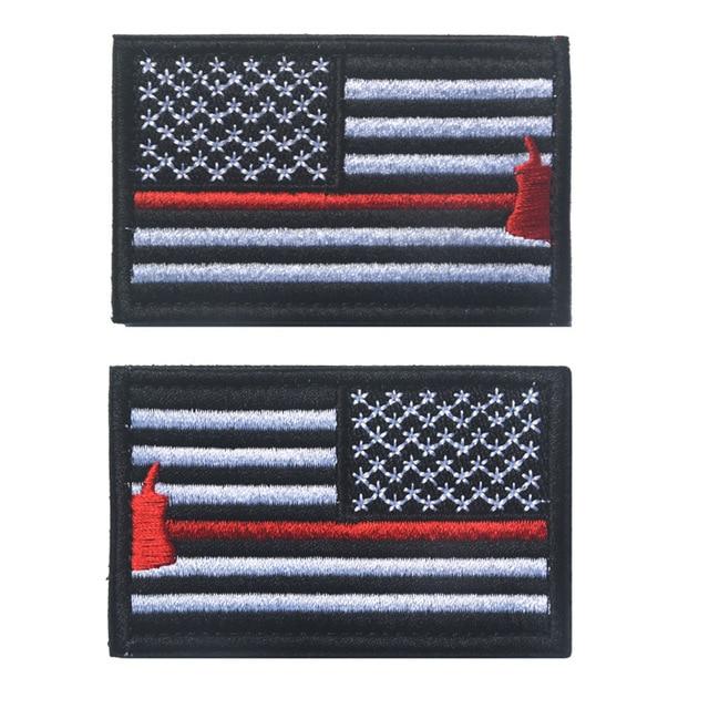 US Flag Military Patches (Combo) - SkullVibe